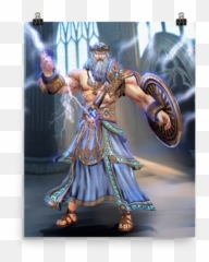 Smite Gods Png - Zeus Smite,Smite Png