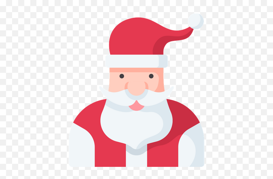 Santa Clause Icon Of Flat Style - Santa Claus Png,Santa Clause Png