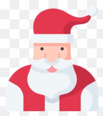 Santa Clause Icon Of Flat Style - Santa Claus Png,Santa Clause Png