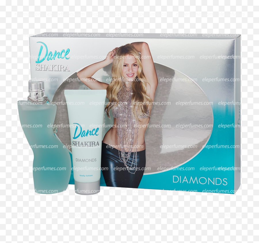 Shakira Png - Dance Shakira Diamonds Set Dama Flyer Lotion,Shakira Png
