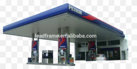 Rock - bottom Price Prefab Steel Structure Truss Toof Shell Filling Station png