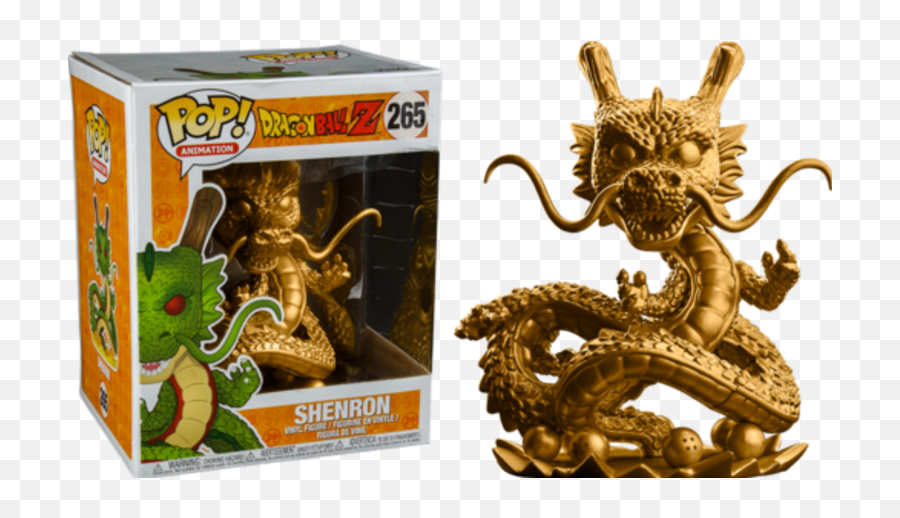 Buy Funko Pop Dragon Ball Z Shenron Gold 265 6 Vinyl Figure - Dragon Ball Z Shenron Funko Pop Png,Shenron Png