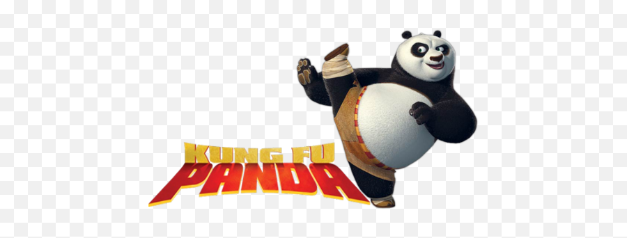 Kung Fu Panda Movie Image With Logo - Po Kung Fu Panda Stance Png,Kung Fu Panda Png