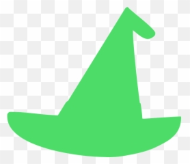 Wizard Hat Silhouette - Free Vector Silhouettes Creazilla Witch Hat png