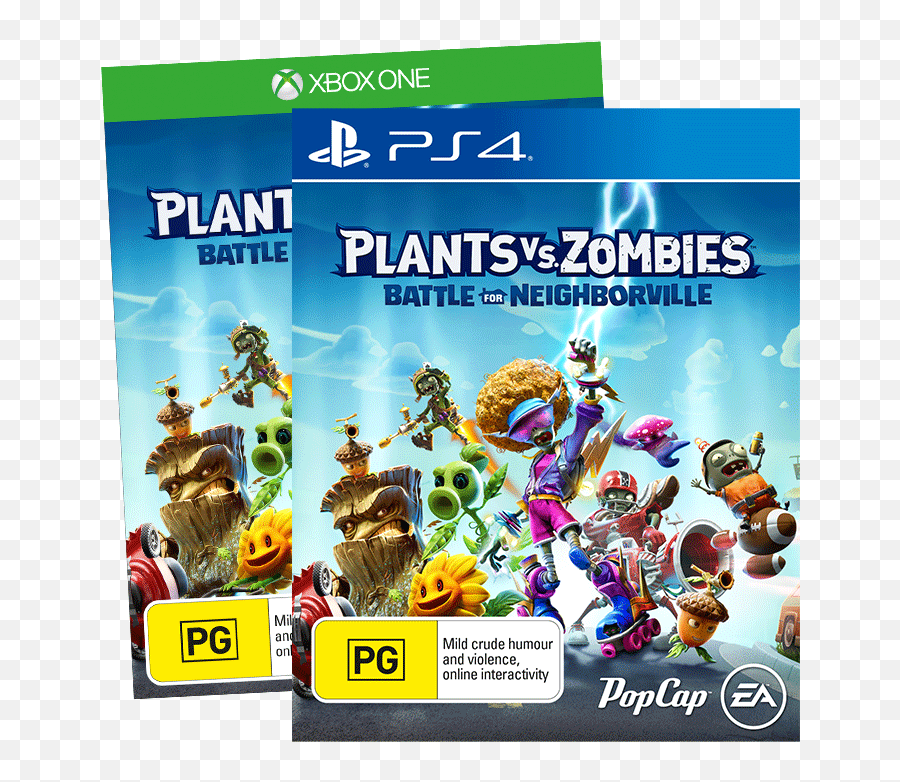 Plants Vs Zombies Battle For Neighborville Jb Hifi Epic - Plants Vs Zombies Battle For Neighborville Ps4 Png,Plants Vs Zombies Png