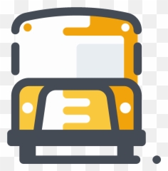 Traditional School Bus Icon Icons Graphicdesign Uidesign - Icon Logo Png