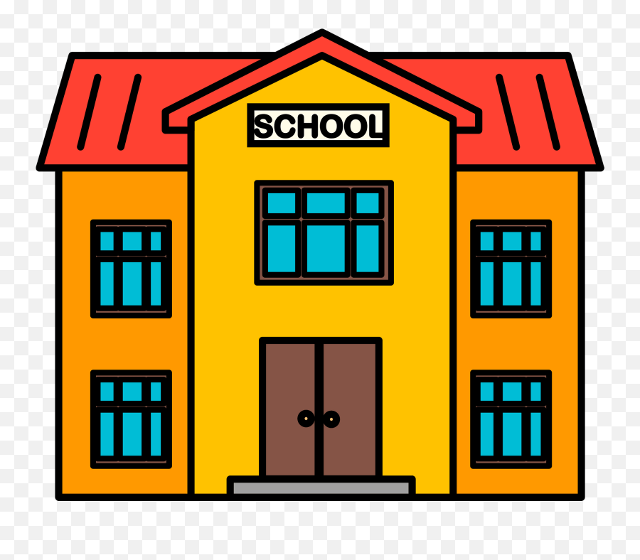 School House Clipart Free Download Transparent Png Creazilla - Nyhavn 17,School Emoji Transparent
