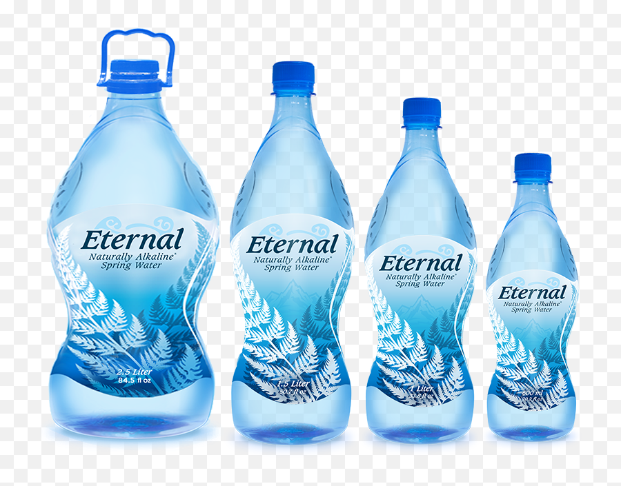 Eternal Water Naturally Alkaline Spring Natureu0027s - Eternal Water How Many Ounces Png,Bottled Water Png