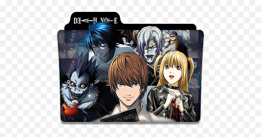 L App Icons Death Note - Death Note Anime Folder Icon Png,Death Note Folder Icon