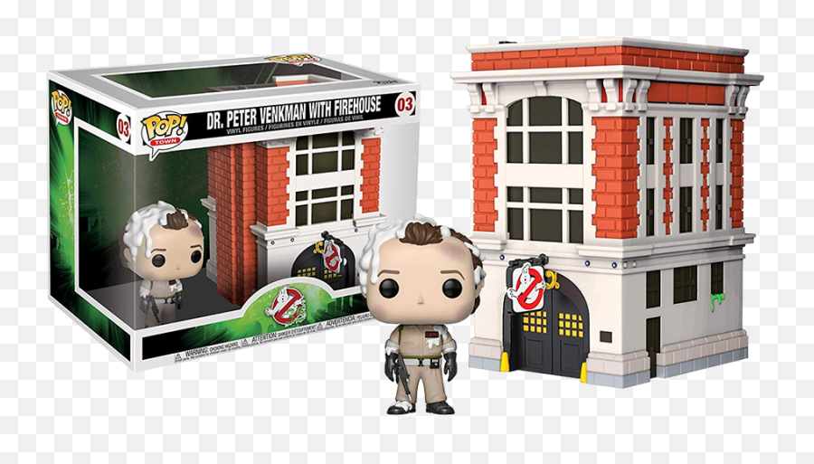 Funko Pop Ghostbusters Venkmen With Firehouse 03 - Funko Pop Gost Busters Png,Ghostbusters Icon Ghost