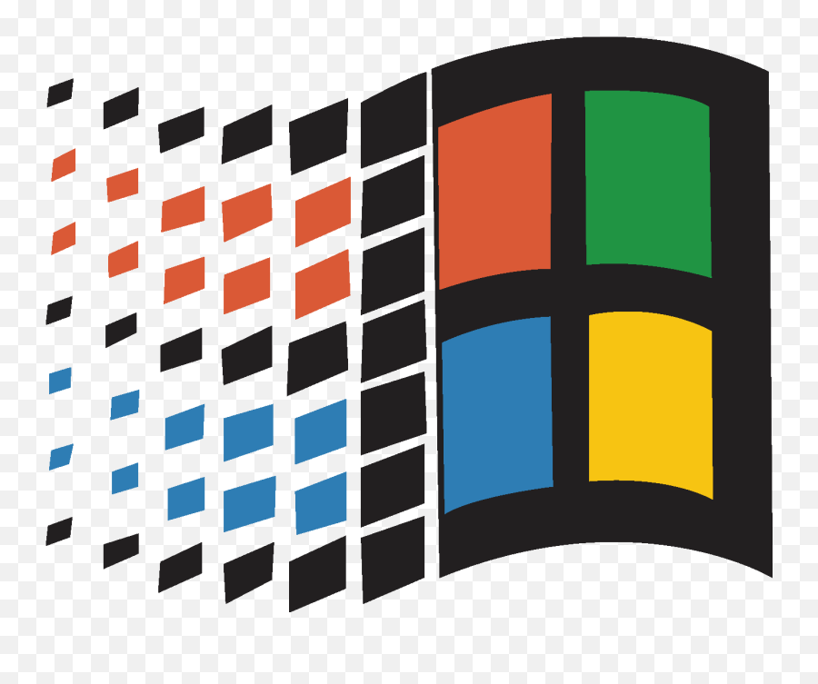 Microsoft Clipart Windows 95 - Windows 95 Png Transparent,Windows 3.1 Logo