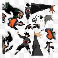 Dokkan Assets - Goku Black Dokkan Assets Png,Goku Black Png