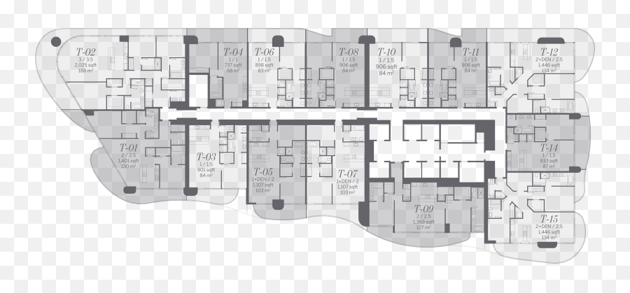 Brickell Flatiron - Trump Internatinal Tower Drawing Png,Icon Brickell Floor Plans