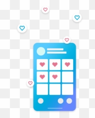 Automatic Instagram Likes - No Password Poprey Dot png