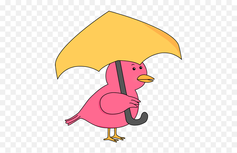 Free Bird Umbrella Cliparts Download - Bird Using An Umbrella Png,Flying Goffin Cockatoo Cartoon Clipart Icon