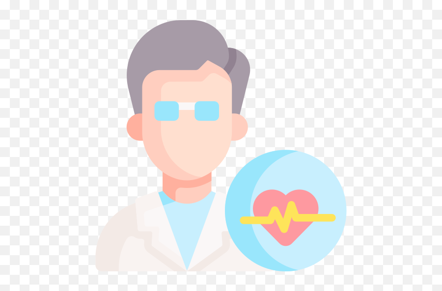 Cardiologist - Free People Icons For Adult Png,Flat Icon Designs