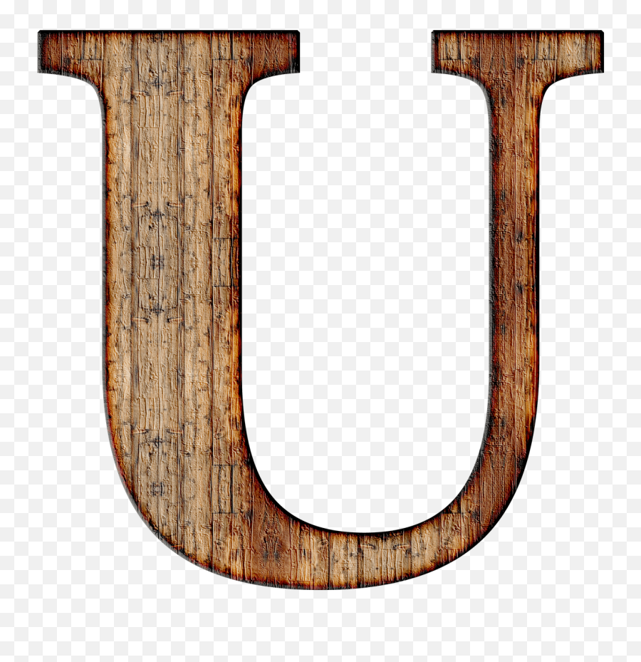 Similar Alphabet Png Clipart Ready For Download - Wood Letter U In Wood,Alphabet Png