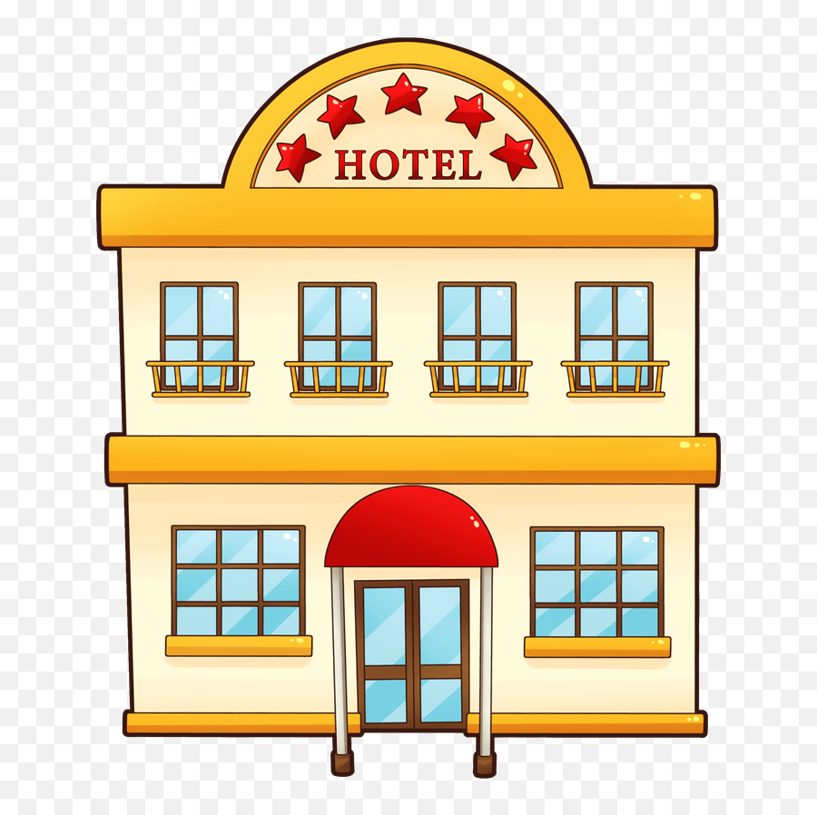 Download Free Building Hotel Vector Png Hq - Hotel Clipart Png,Hotel Building Icon