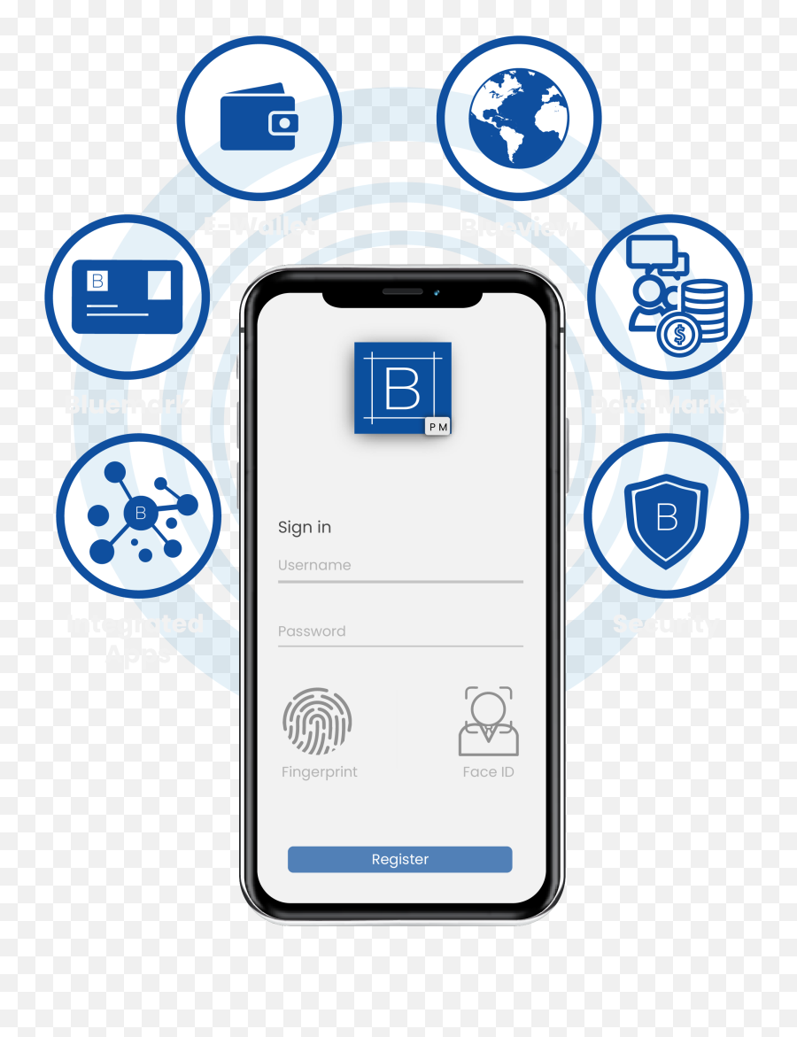 Bluenumber - En Bluenumber Smart Device Png,Face Id Icon