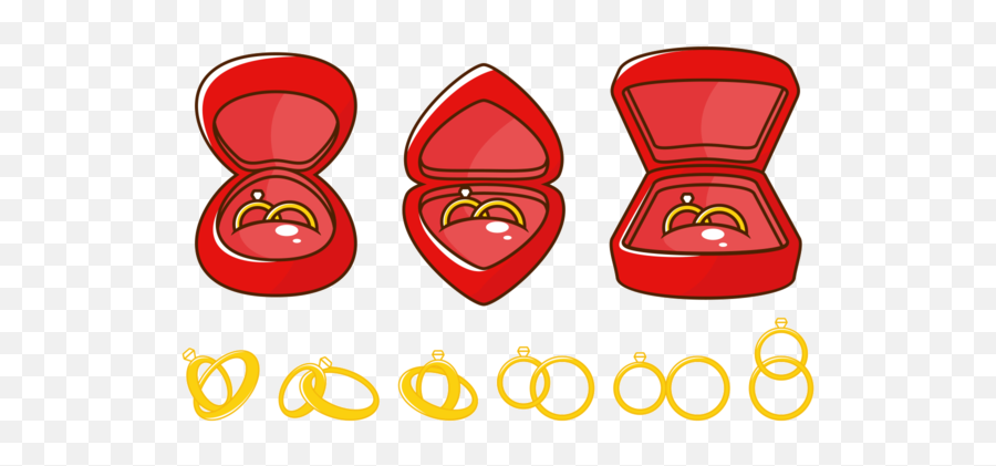 Download Hd Vector Wedding Ring - Vector Marriage Ring Wedding Ring Png,Red Ring Png