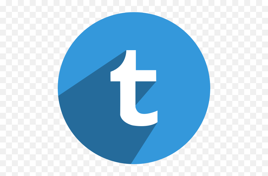 Social Media Network Tumblr Icon - Tumblr Png,Tumblr Icon Sizes