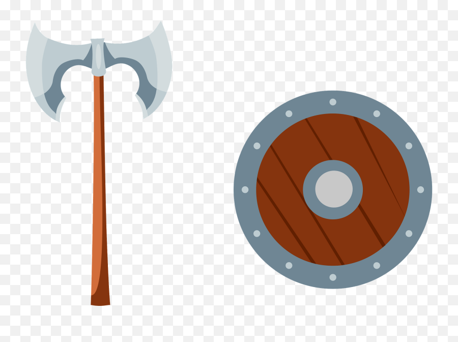 Viking Shield And Axe Clipart Free Download Transparent - Viking Axe Clipart Png,Viking Shield Icon
