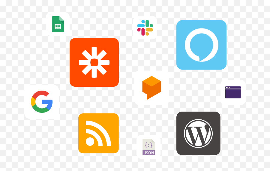 Botsify - Zapier Integration Zapier Illustration Png,Evernote Icon Vector