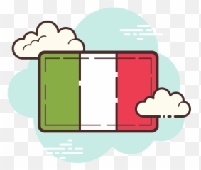Italy Icon In Cloud Style - Icono De Tik Tok Aesthetic png