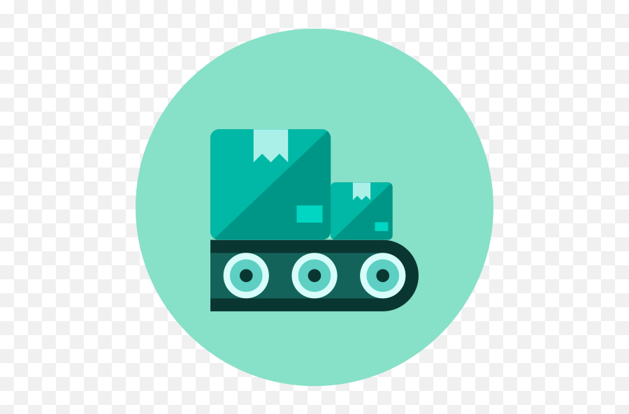 Conveyor Belt Automation Warehouse Free Icon - Iconiconscom Horizontal Png,Icon Belts