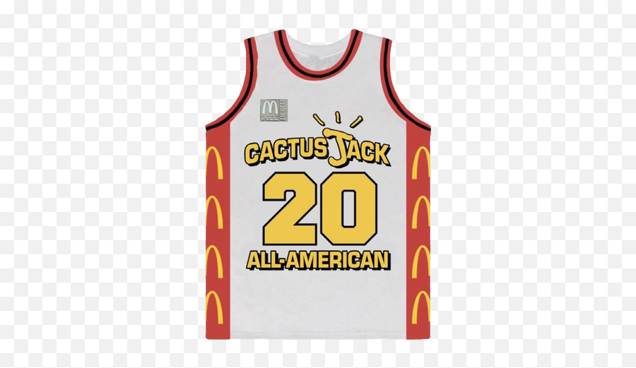 Travis Scott X Mcdonaldu0027s How A Burger Order Becomes - Travis Scott X All American Basketball 92 Official Png,Nike Cavaliers Icon Jersey