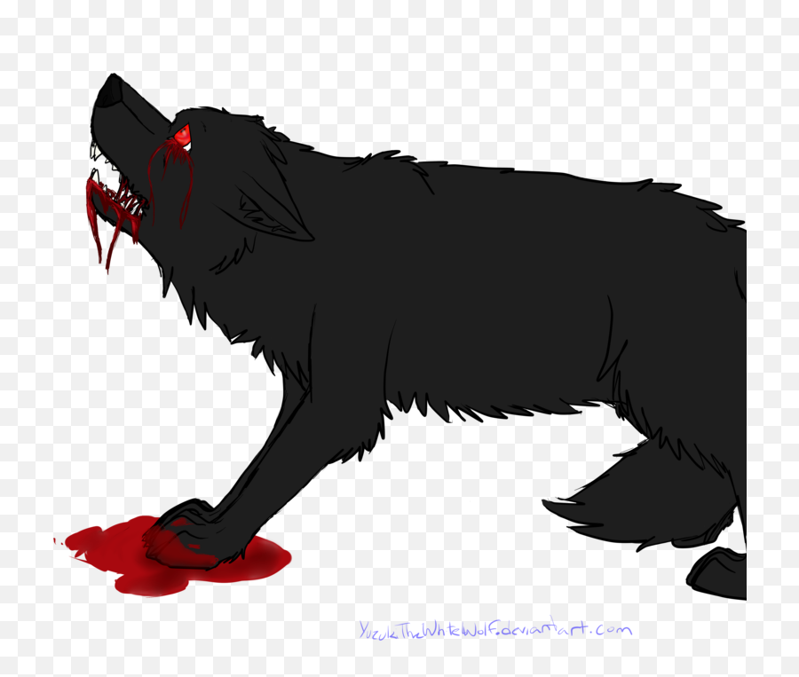 Download Bloody Wolf By - Bloody Wolf Transparent Png Image Bloody Wolf Png,Wolf Transparent