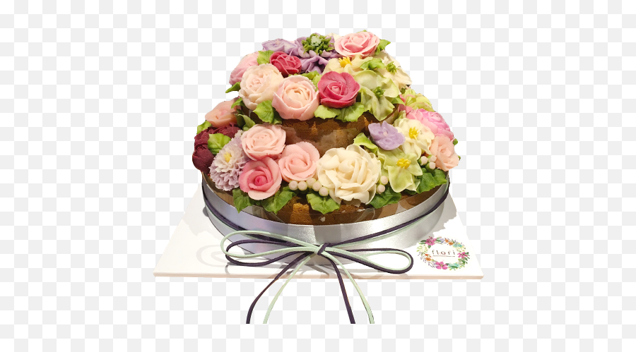 Flower Cake U2014 Flori - Garden Roses Png,Wedding Flowers Png