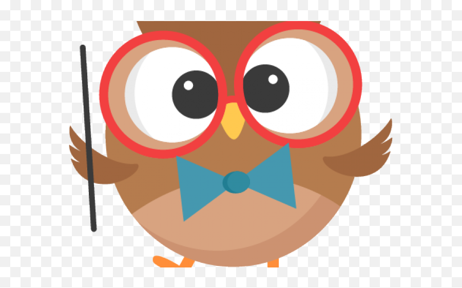 Cute School Clipart Png - Clip Art Cartoon Owl School,School Clipart Png
