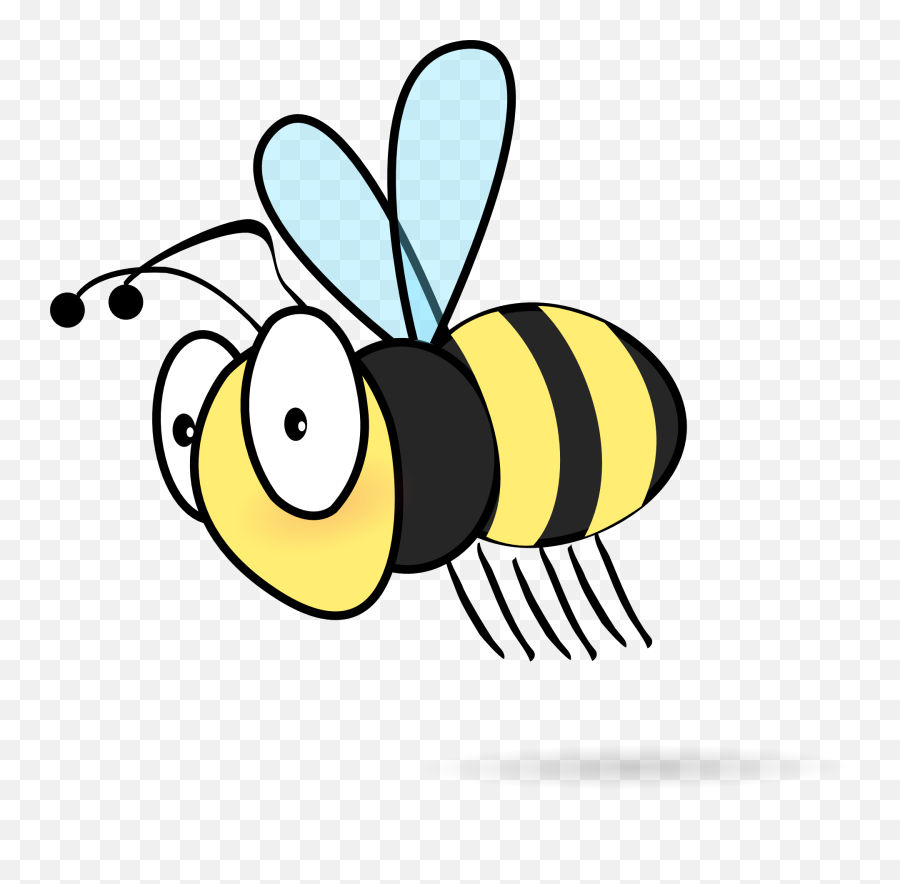 Bees Cartoon Transparent Png Clipart - Cartoon Bee Without Background,Bee Transparent Background