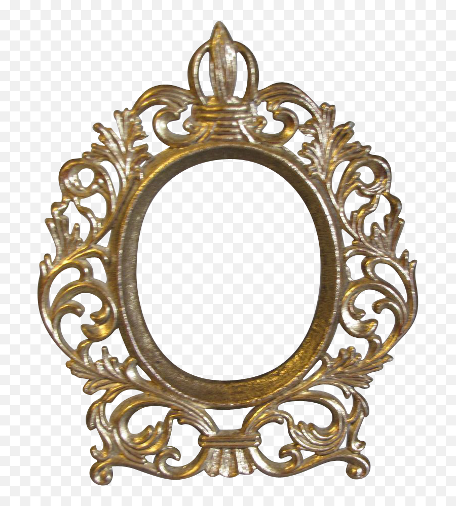 Vintage Oval Frame Png Transparent - Vintage Oval Picture Frame Png,Oval Frame Png