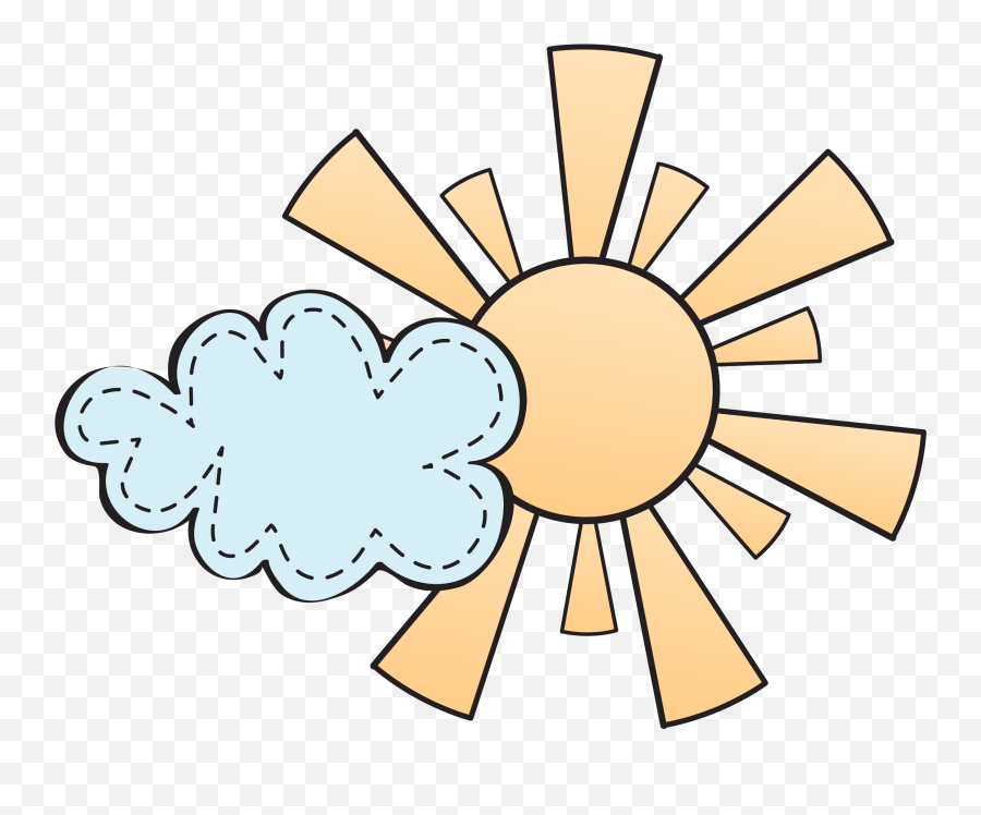 Download Sun Clouds Clipart Png - Outspoken Wheel,Nubes Png