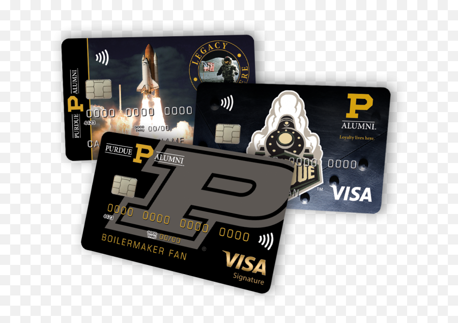 Visa Traditional And Signature Credit Cards Purdue Federal - Visa Png,Visa Card Logo