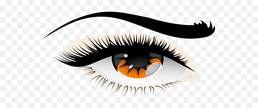 More Golden Eyes Clip Art - Vector Clip Art Transparent Background Eye Clipart Png,Brown Eyes Png