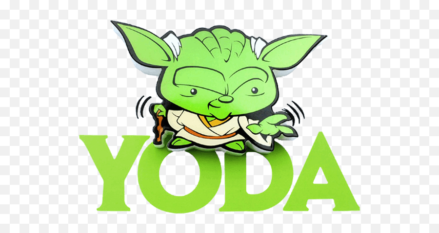 3d Light Fx Star Wars Yoda Deco - Yoda Clipart Png,Yoda Transparent
