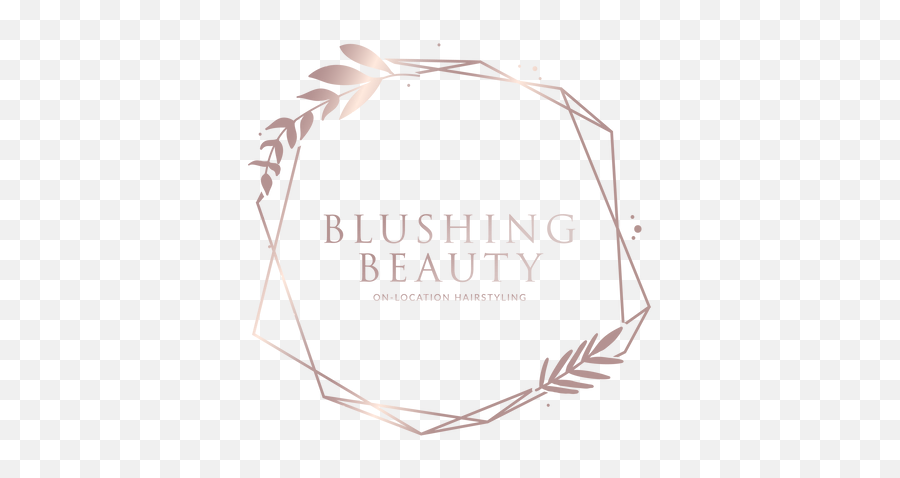 Bridal Hairstylist - Blushing Beauty Logo Png,Blushing Png