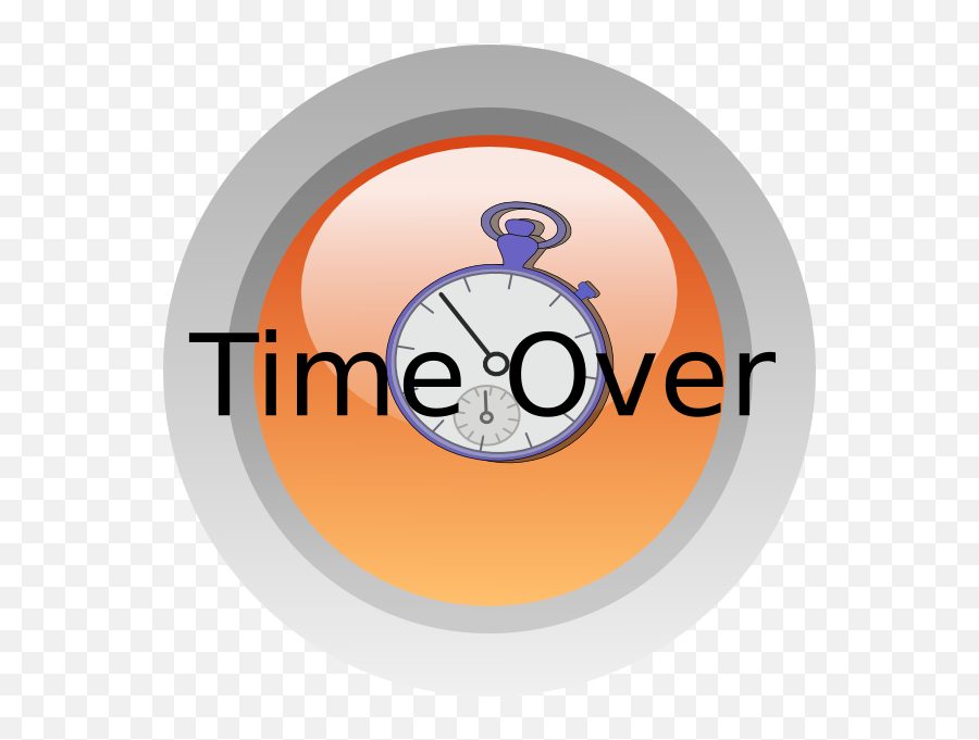Time Over Clip Art - Vector Clip Art Online Time Over Png,Time In Png