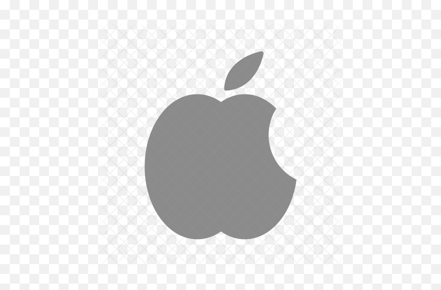 Apple Logo Icon Of Glyph Style - Apple Png,Apple Logo Image