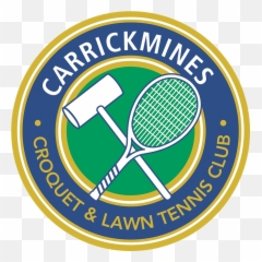 Carrickmines Croquet Lawn Tennis Club - Emblem Png,Tennis Logo