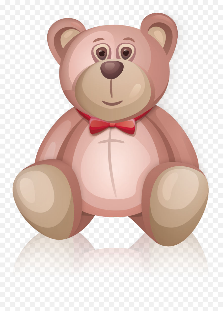 Bear Birthday Illustration - Vector Cute Little Bear Png Transparent Pink Aesthetic Bear,Baby Bear Png