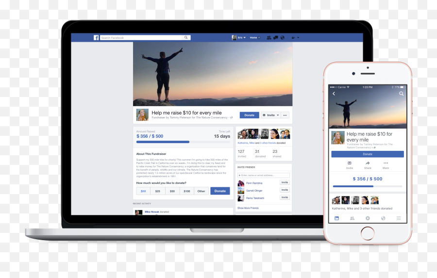 Facebook Just Made It Easier To Ask Friends For Charitable Png Fundraising