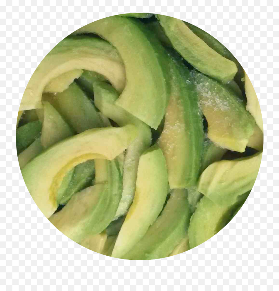 Frozen Avocado Slices U2014 Syros - Frozen Avocado Slices Png,Avocado Transparent