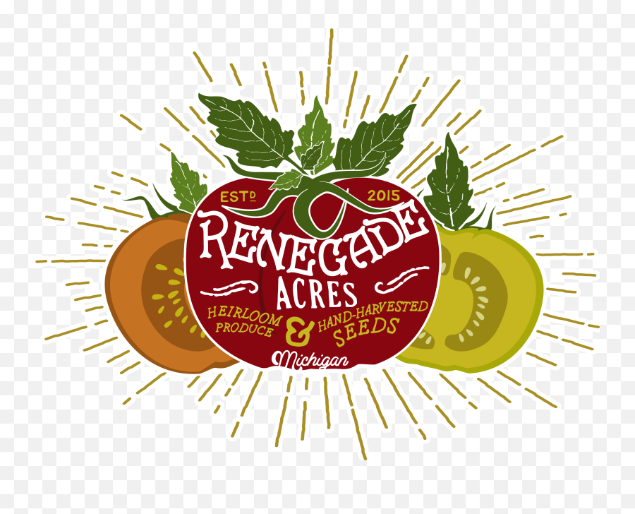 Renegade Acres U2013 Certified Organic Heirloom Produce Hemp - Illustration Png,Michigan Outline Png