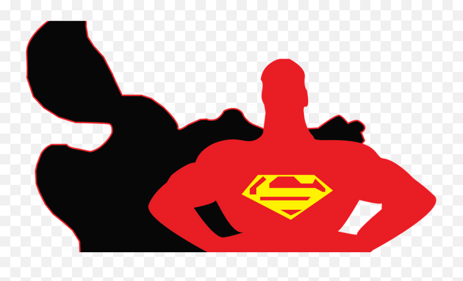 Robert Walsh Gfx Superman Outline - Symbol Logo Superman Png,New Super Man Logo