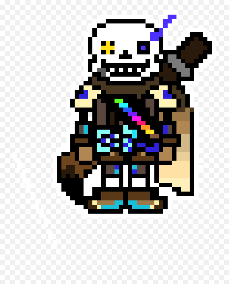 Pixilart - (Battle Sprite) Sans V9 by Isas-Studio