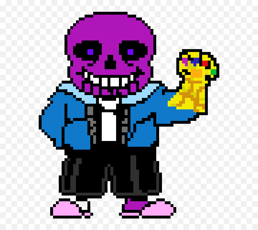 Thanos Sans - Sans Color Png,Thanos Head Png